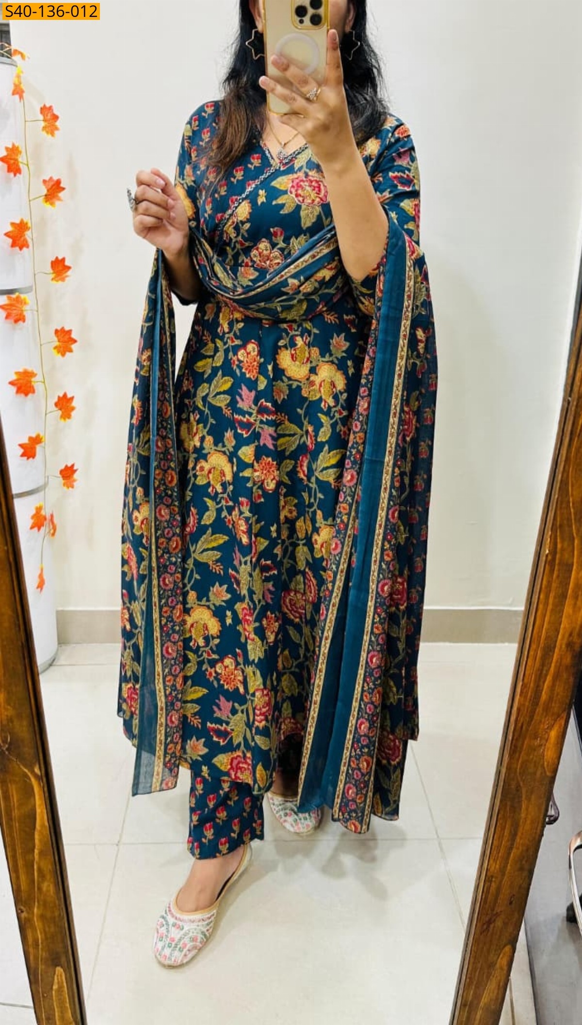Morpitch Fancy rich 3 pcs cotton suit