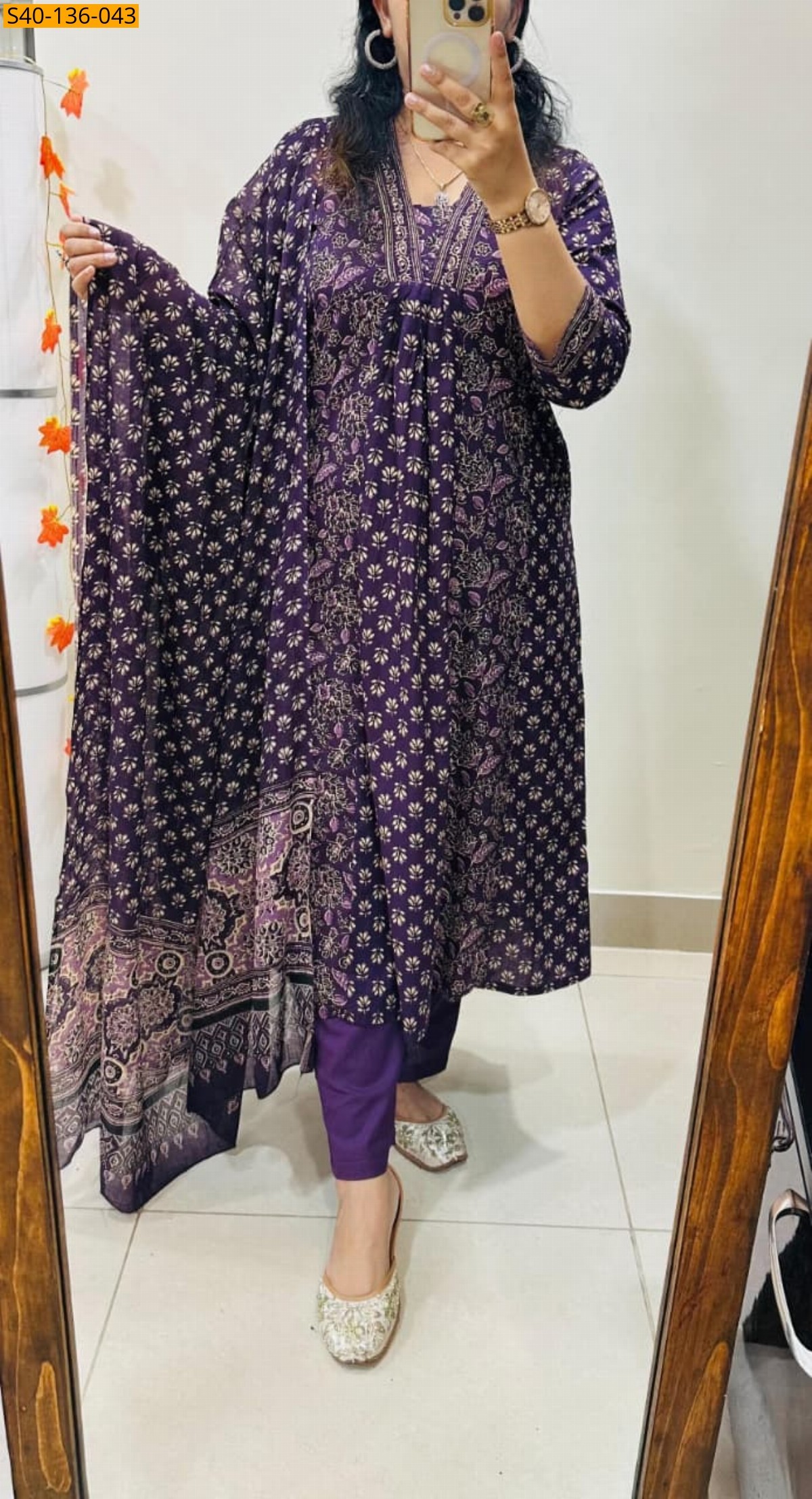 Fancy cotton kurta set
