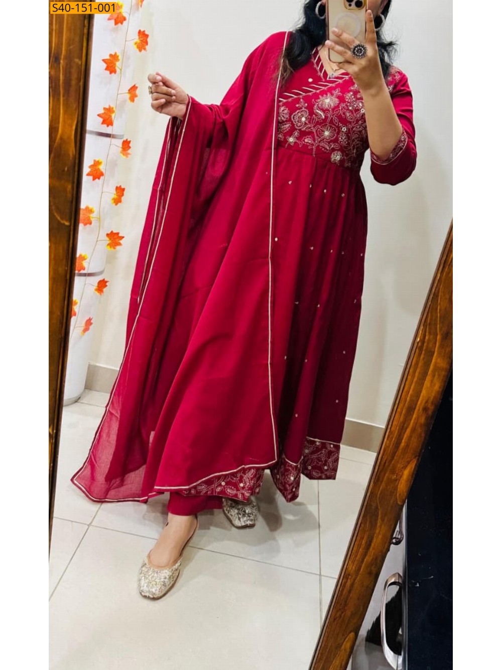 Flaired Anarkali Suit