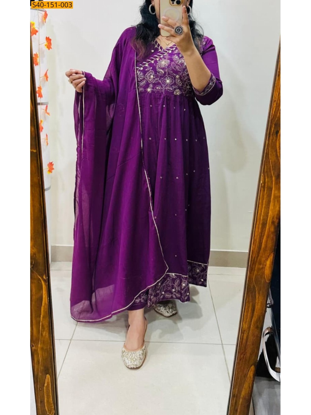 Flaired Anarkali Suit