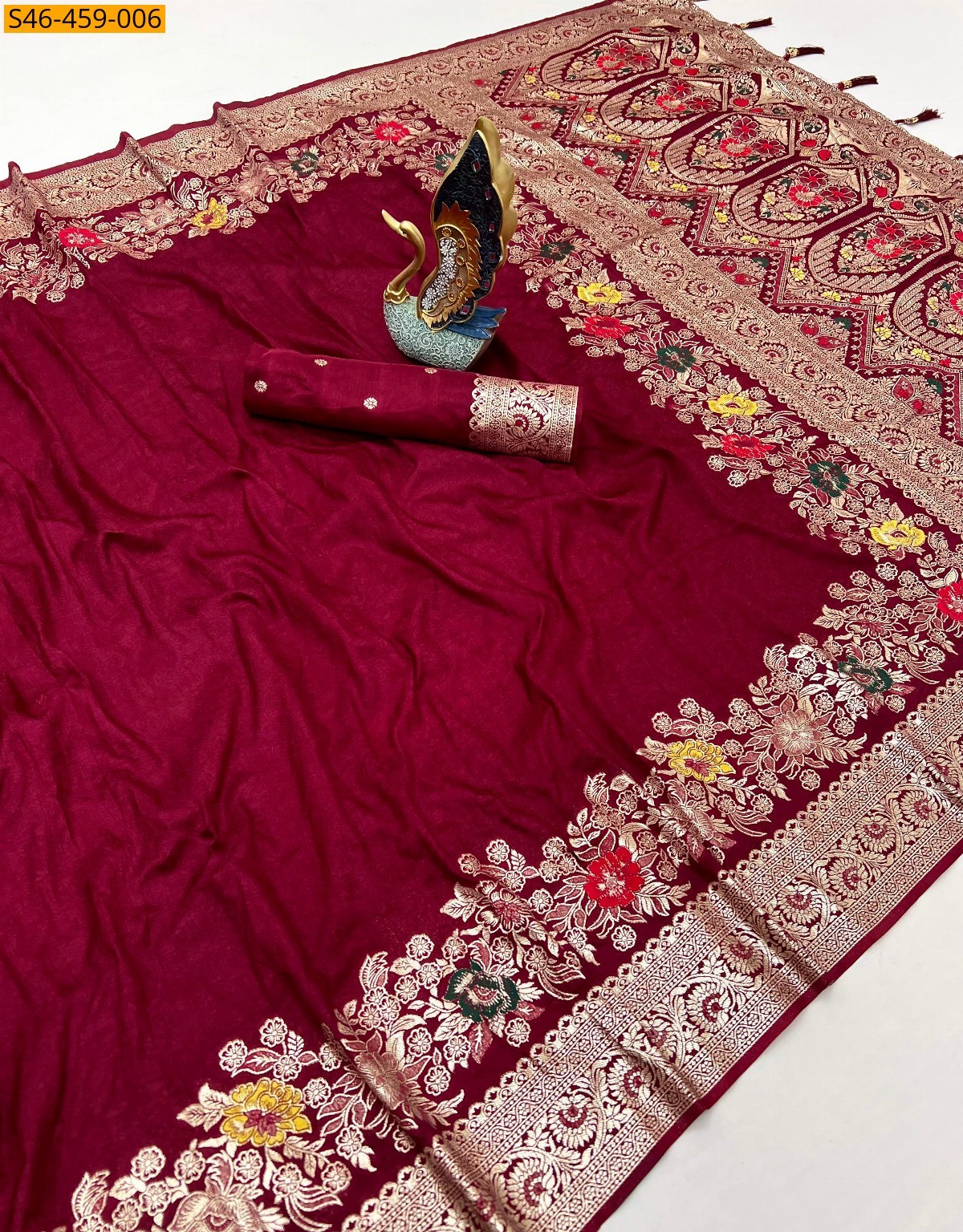 Fancy silk saree