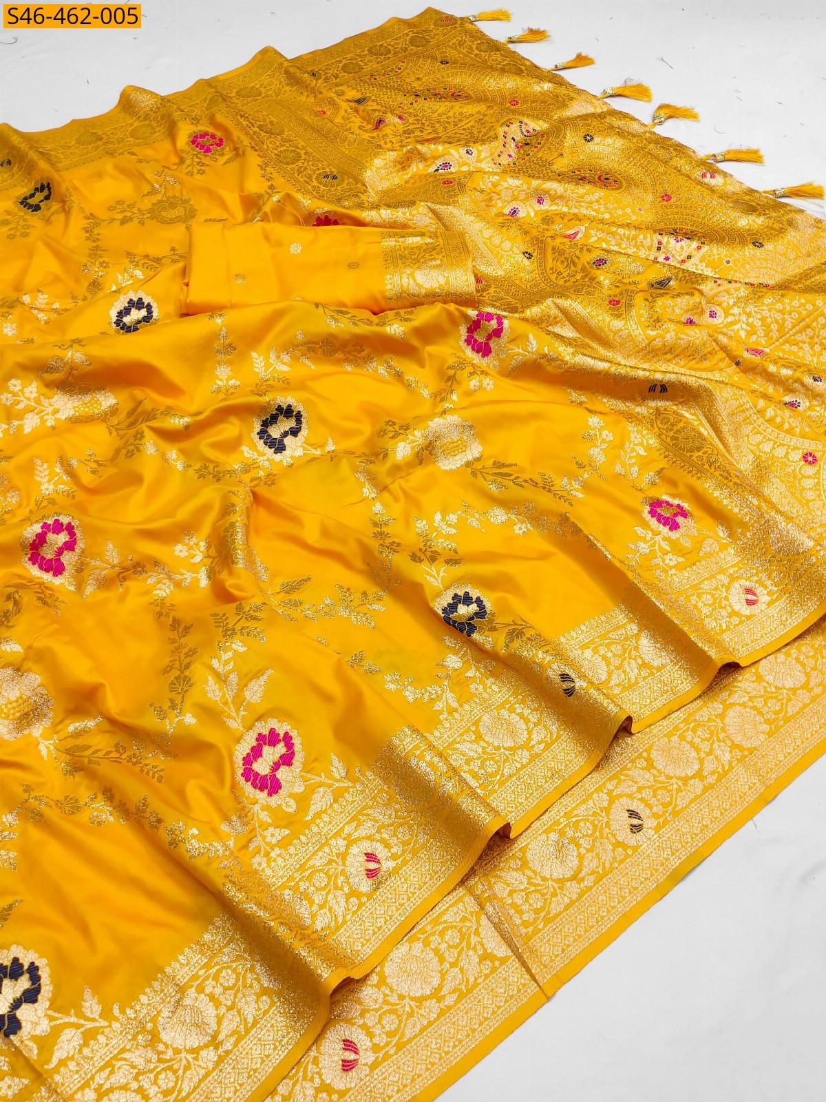 Fancy  Banarasi silk saree
