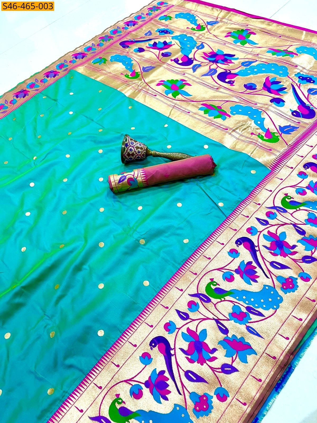 Fancy Paithani Silk Saree