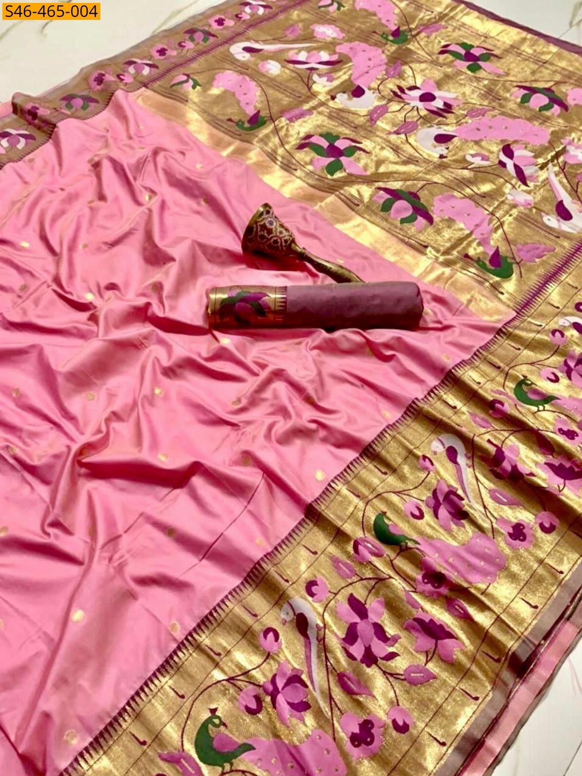 Fancy Paithani Silk Saree