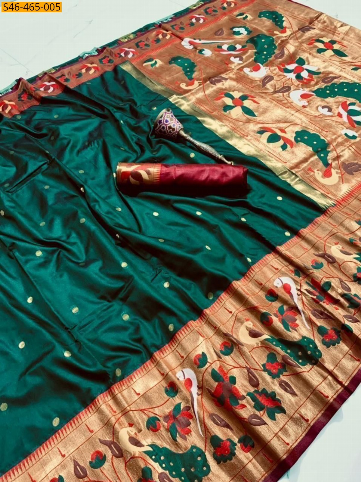 Fancy Paithani Silk Saree