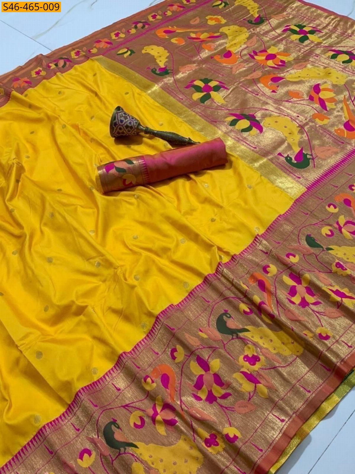 Fancy Paithani Silk Saree