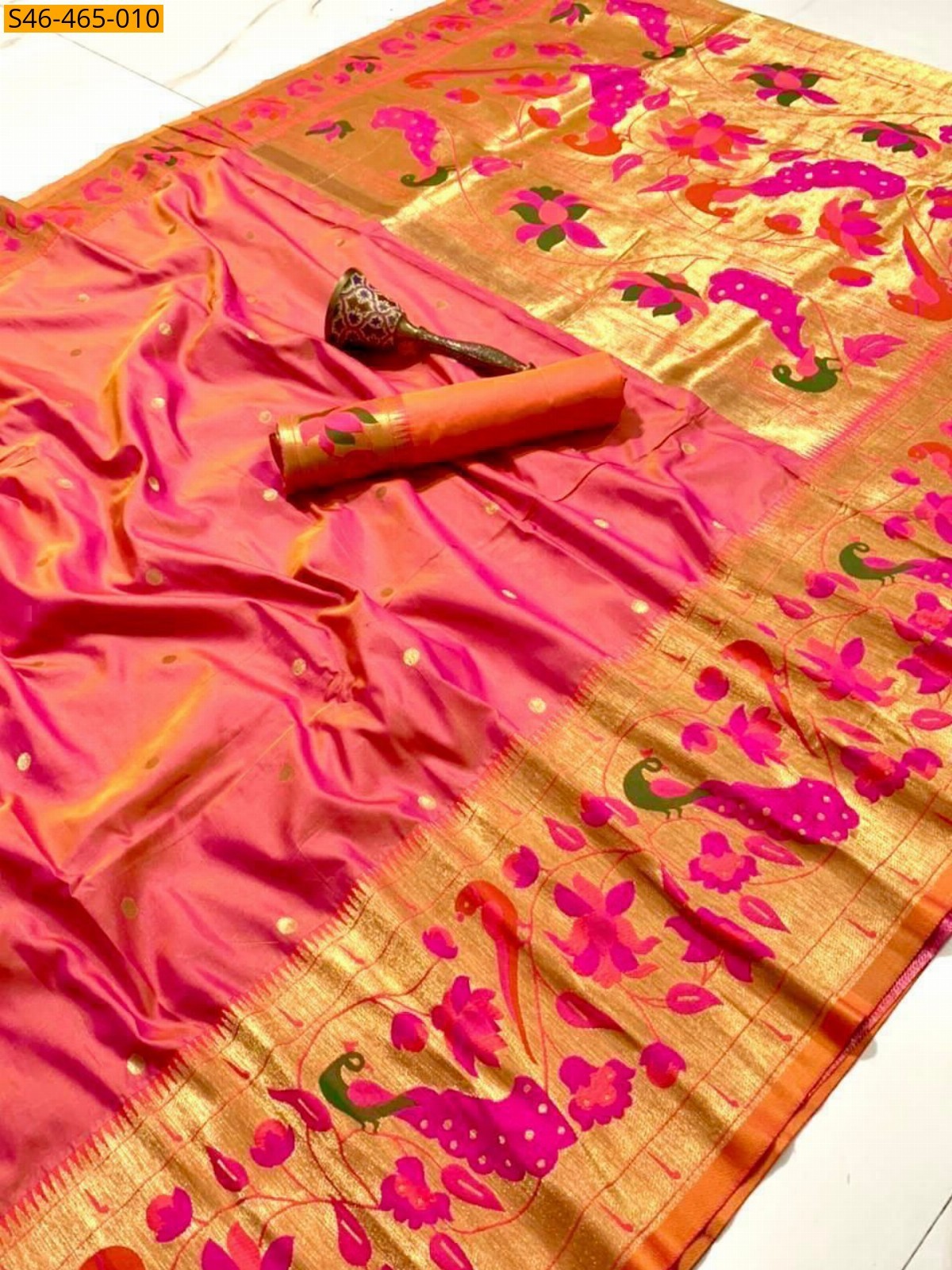Fancy Paithani Silk Saree Fancy Paithani Silk Saree
