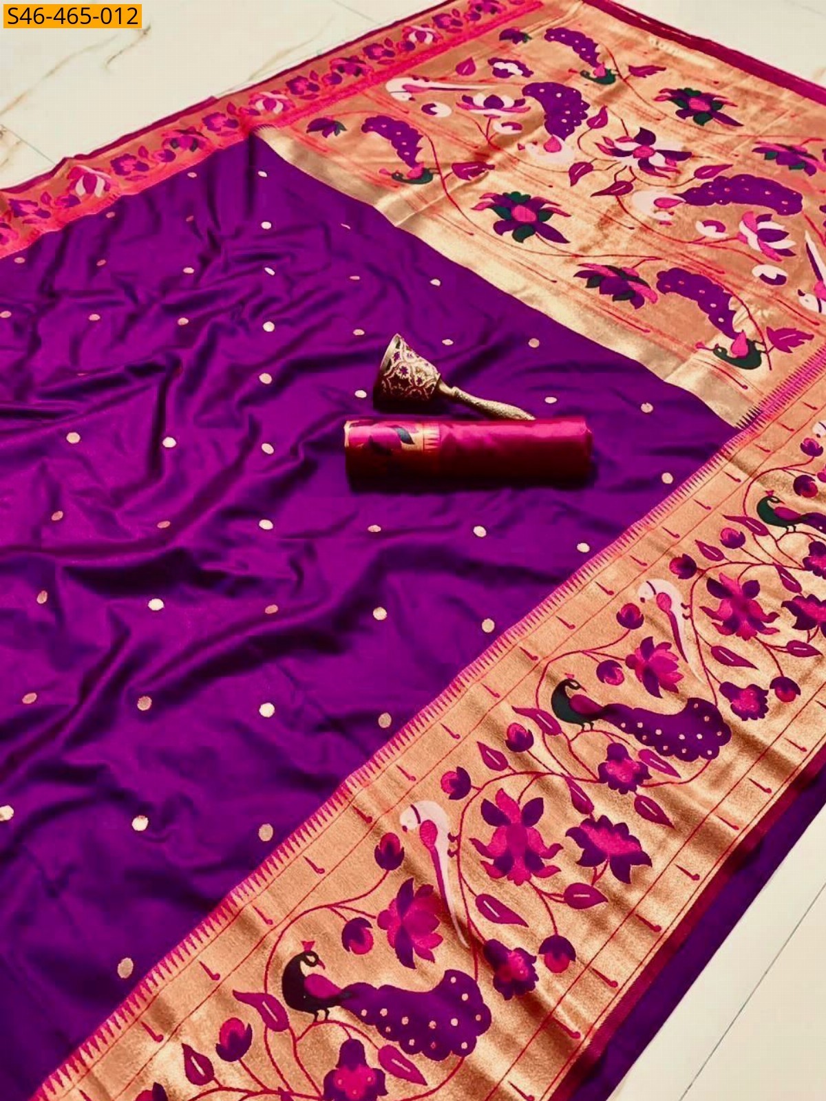Fancy Paithani Silk Saree