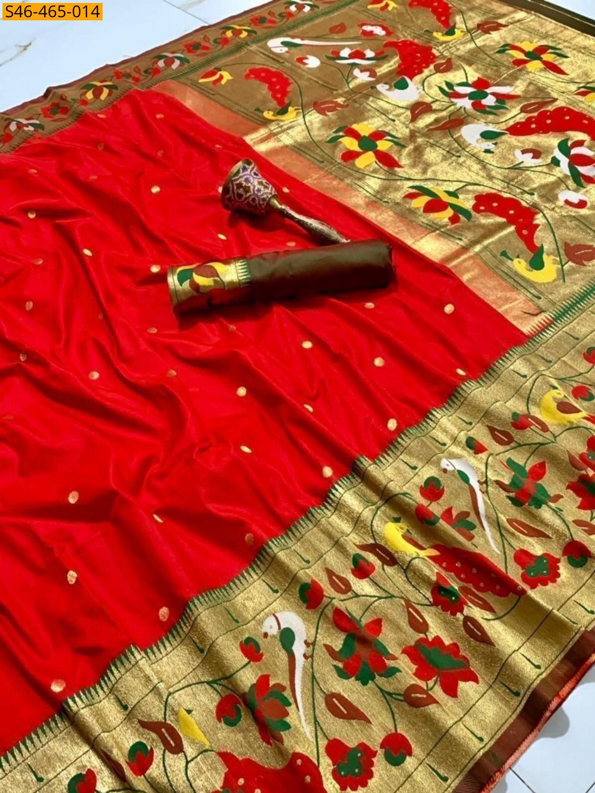 Fancy Paithani Silk Saree