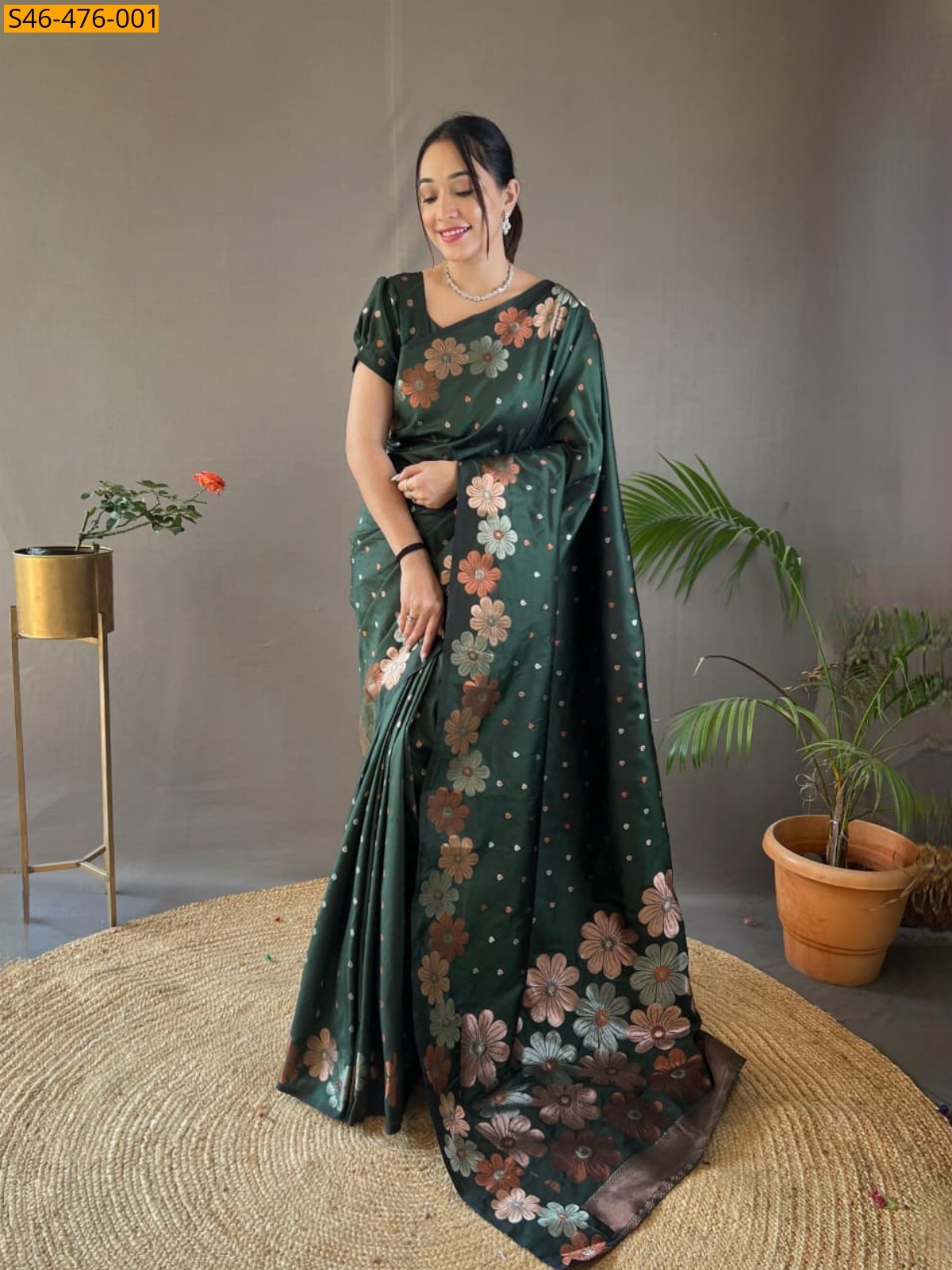Fancy Soft Paithani silk saree