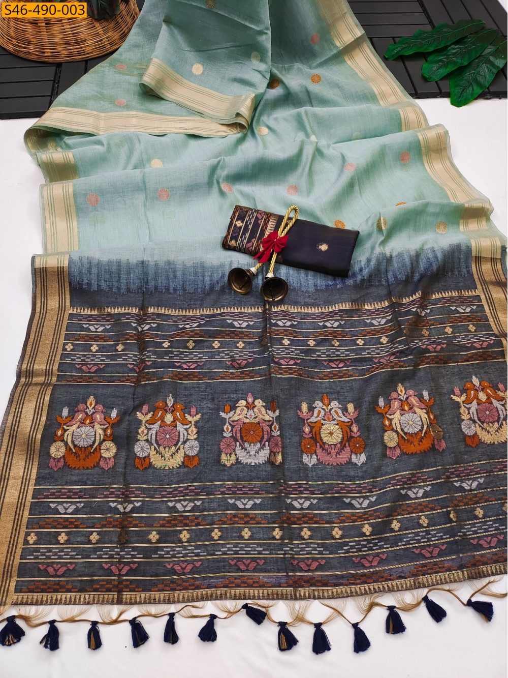 Fancy Muga Cotton Sarees