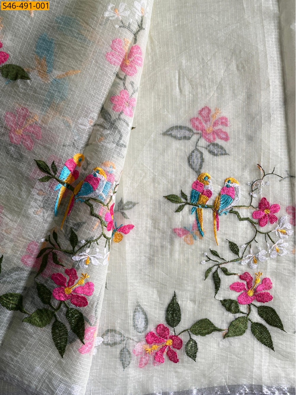 Silver Fancy Kota Doriya Sarees Silver Fancy Kota Doriya Sarees