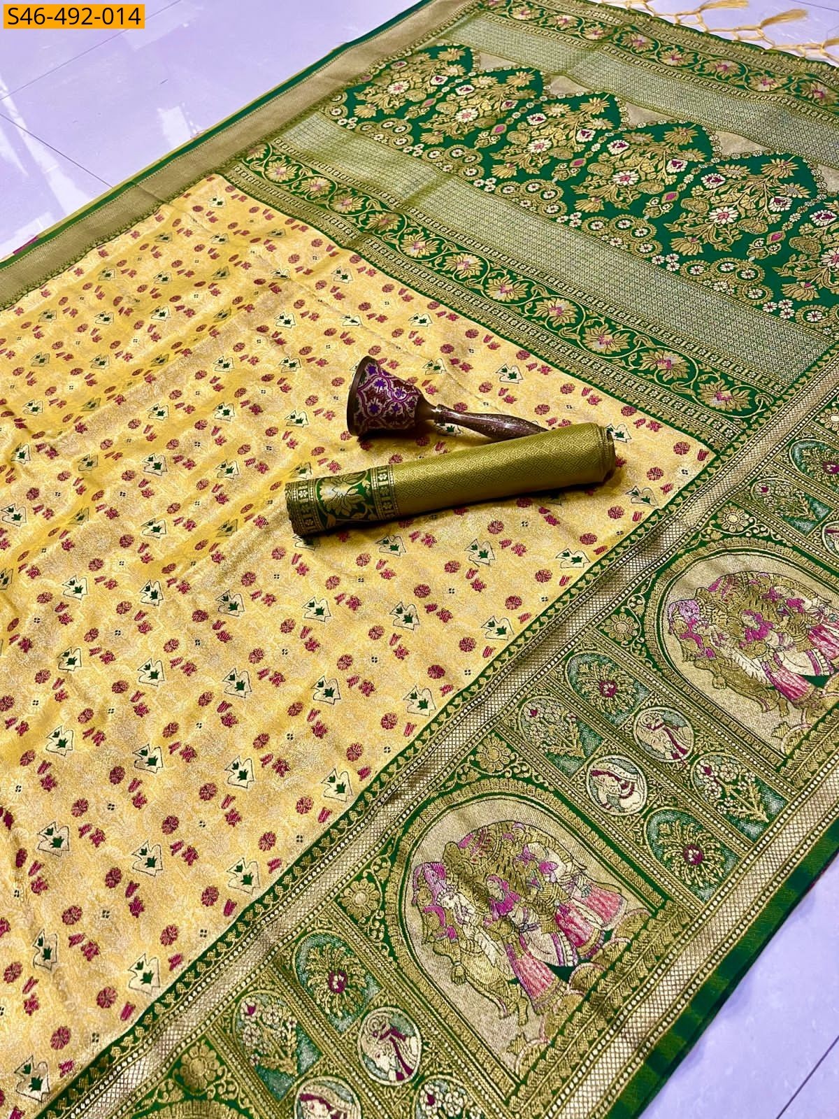 Soft kanjivaram silk Saree