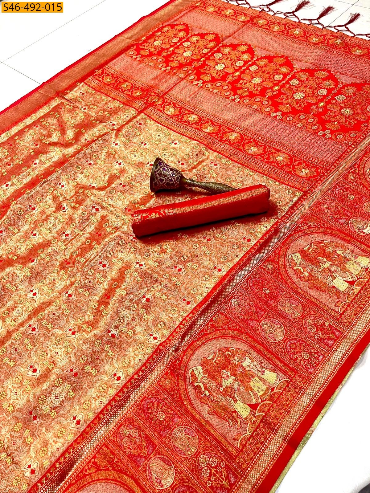 Soft kanjivaram silk Saree