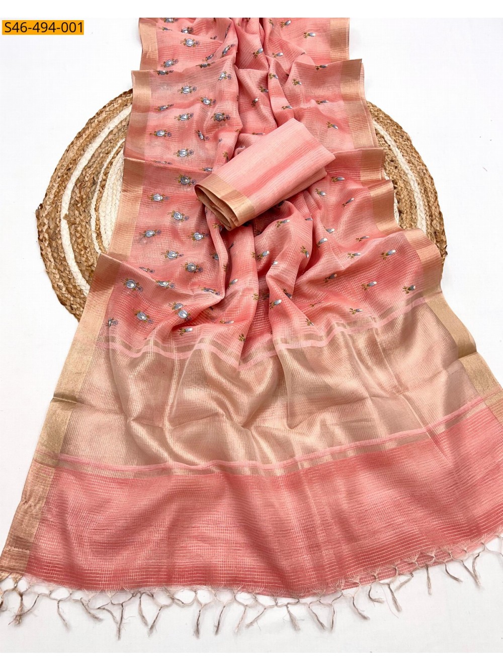 Kota zari silk saree