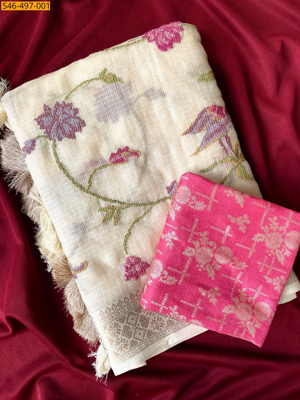 White Pure kota sarees