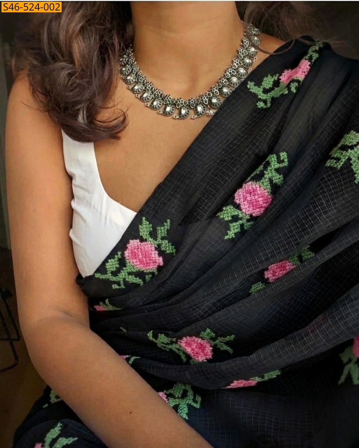 Black Kota doriya saree