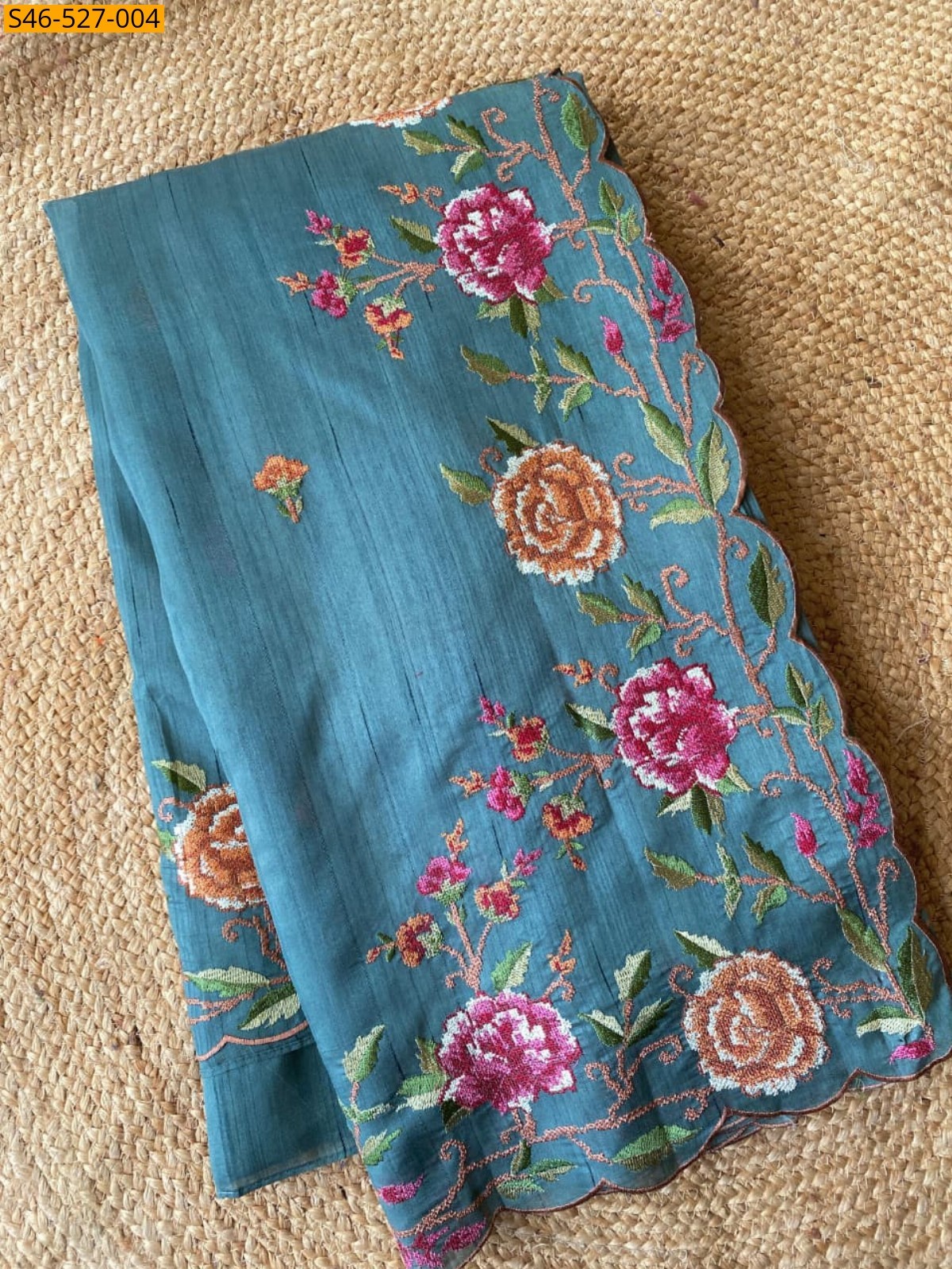 Sky Blue Pure matka silk Sarees