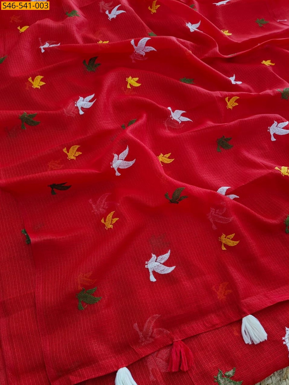 Red Kota Doriya sarees