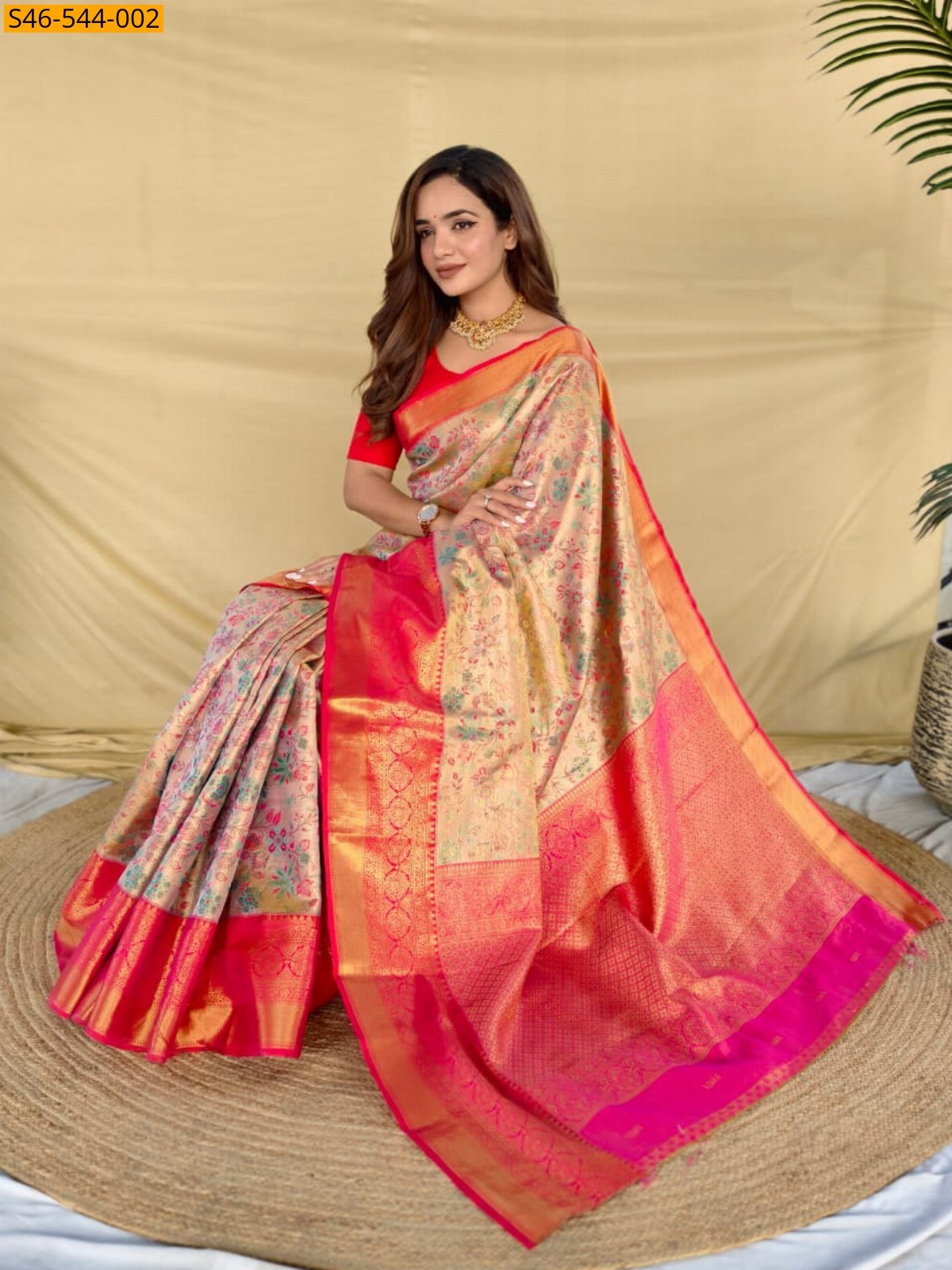Red Silk Saree