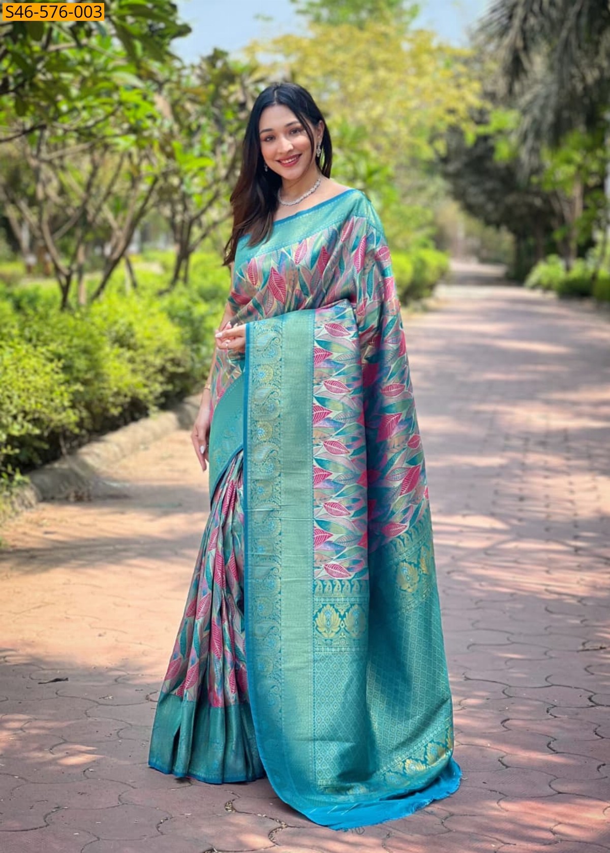 Rama Green Kanchipattu Silk Saree