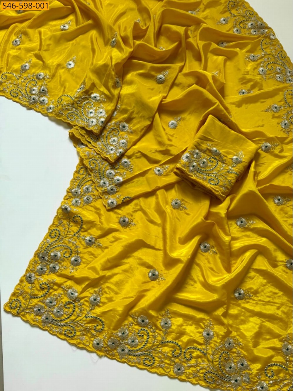 Fancy Soft H.O silk saree