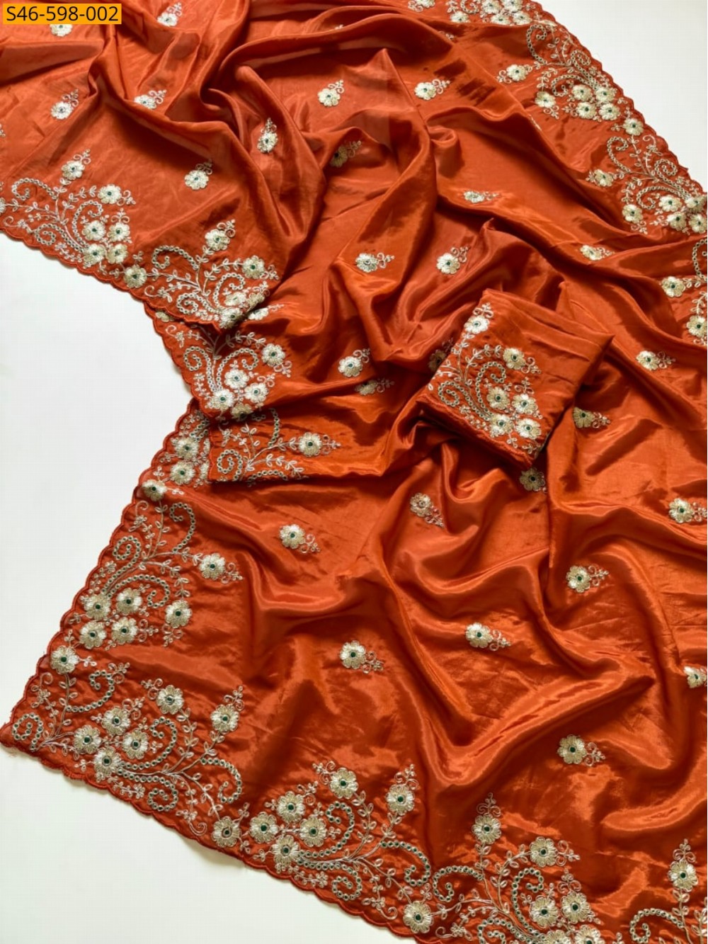 Fancy Soft H.O silk saree