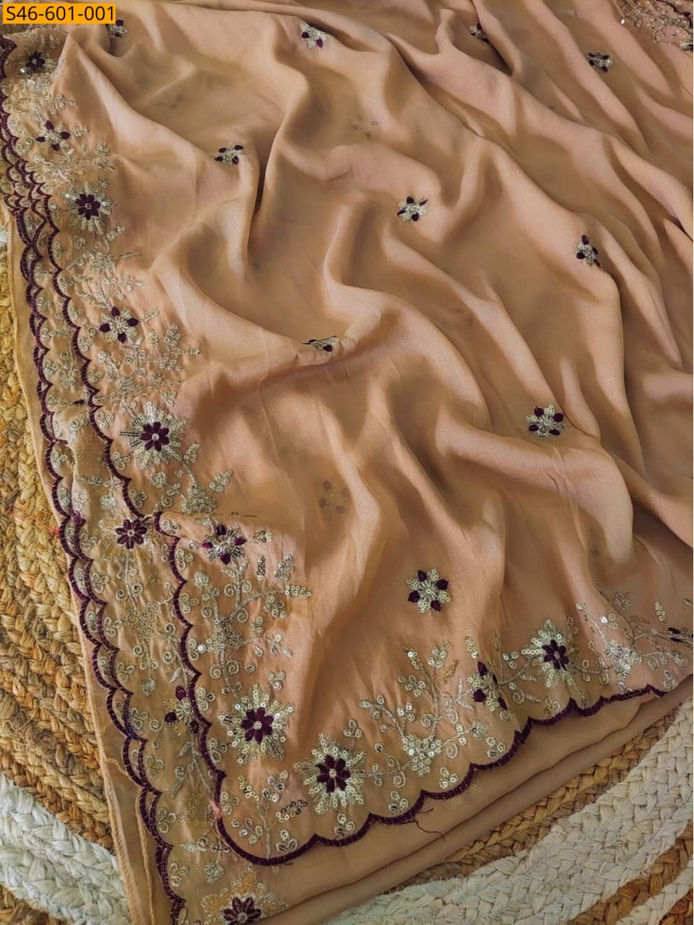 Fancy Star Georgette Saree