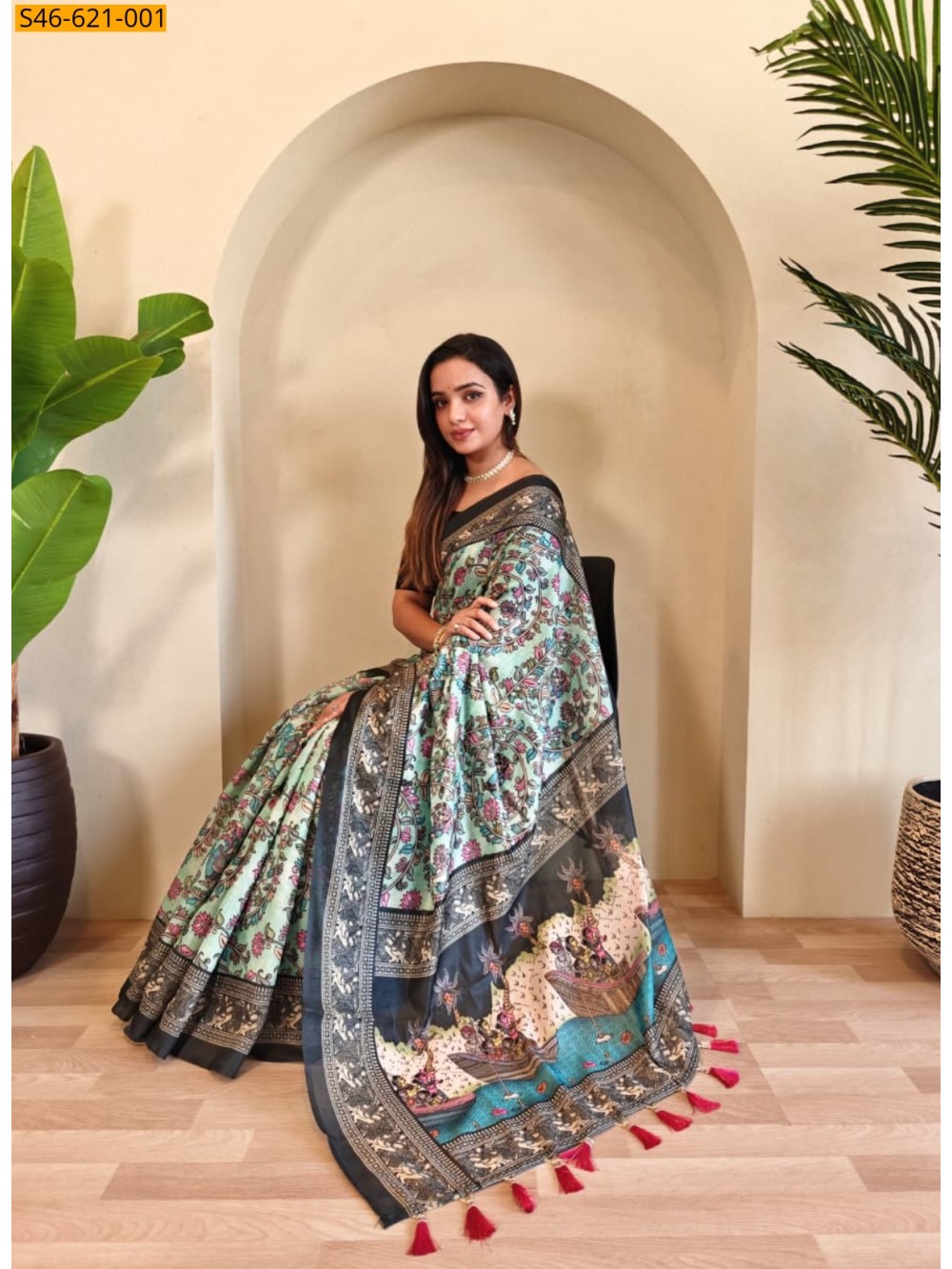 Fancy Soft Chanderi Cotton Saree
