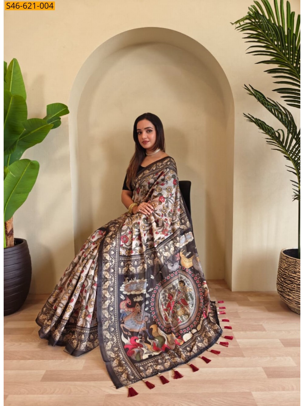 Fancy Soft Chanderi Cotton Saree