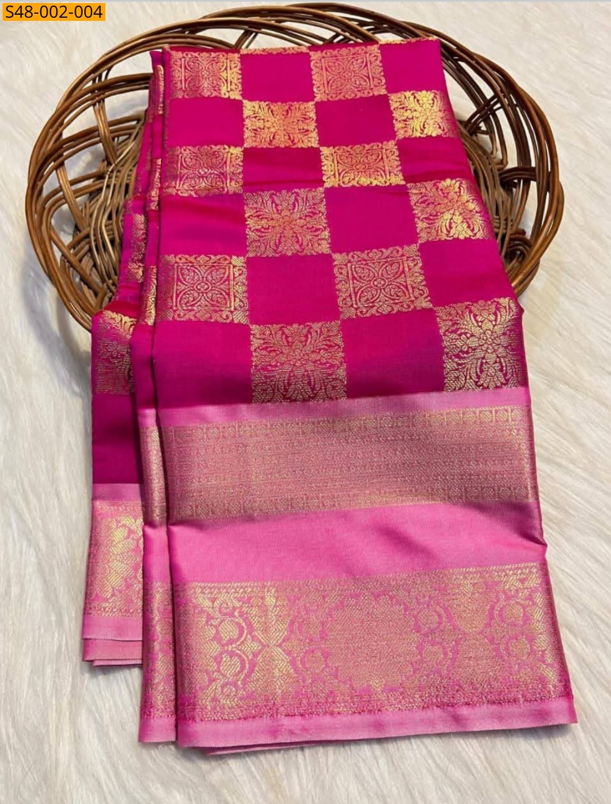Banarasi Semi Katan Soft Silk saree