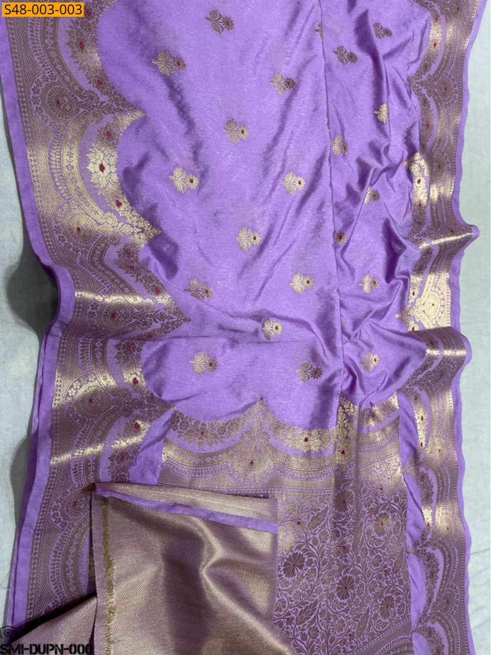 Banarasi Semi Dupion Soft Silk Saree 