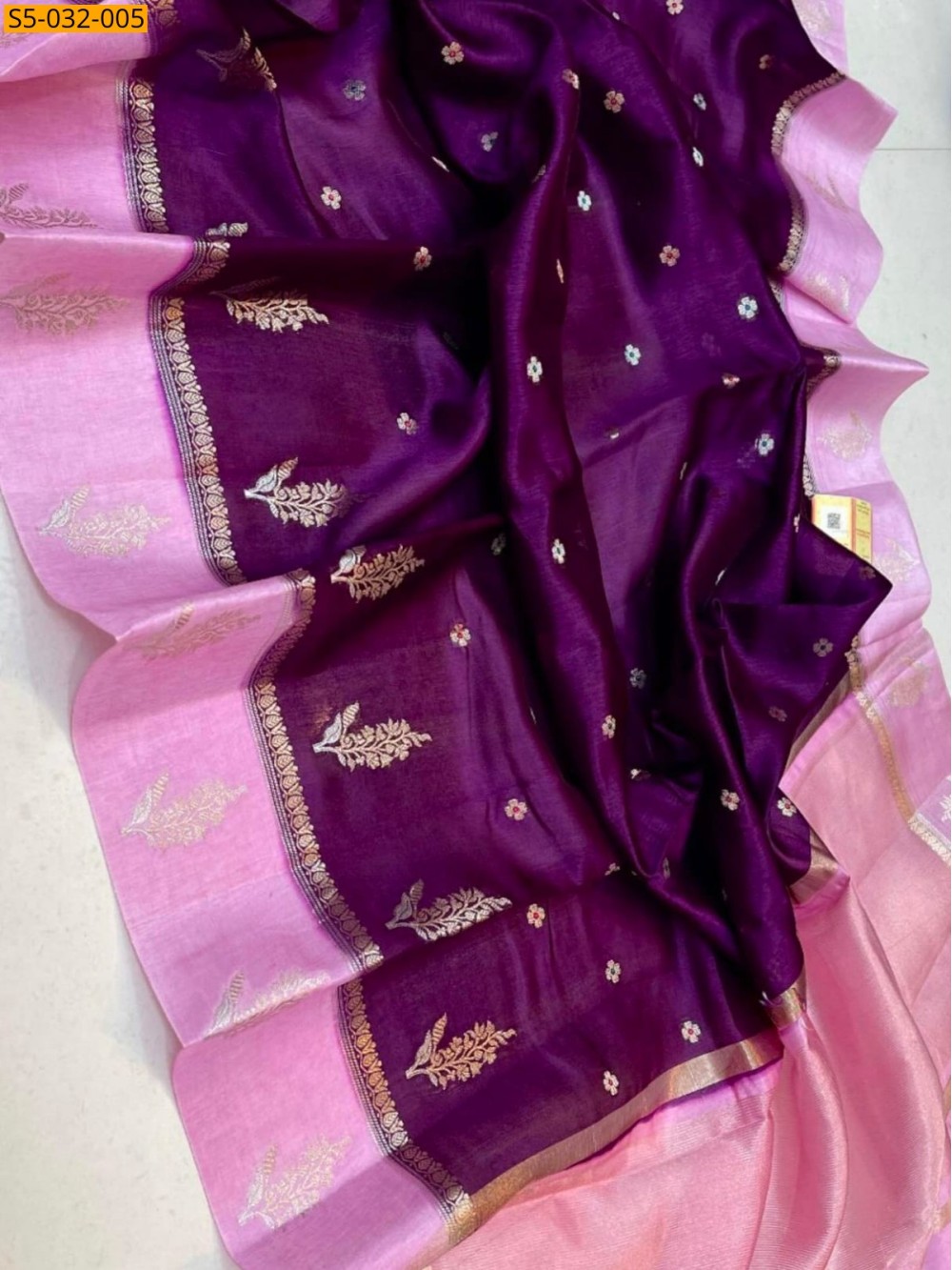 Banarasi Semi Katan Soft Silk saree