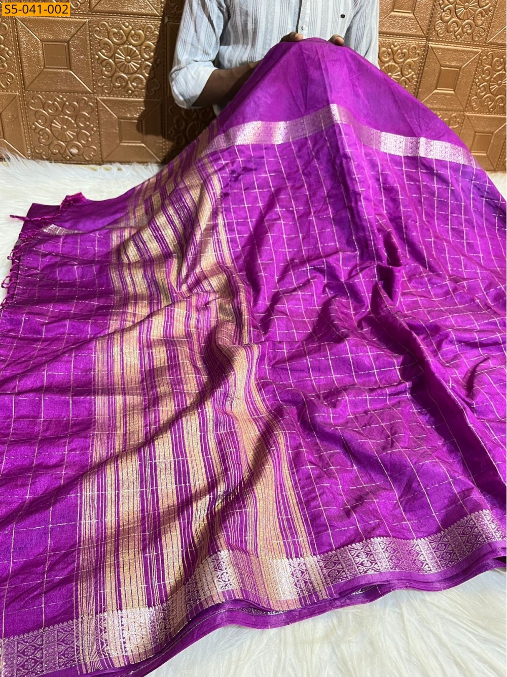 Banarasi Semi Dupian Soft Silk Saree