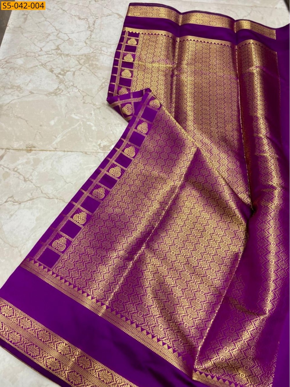 Banarasi Katan Soft Silk Saree