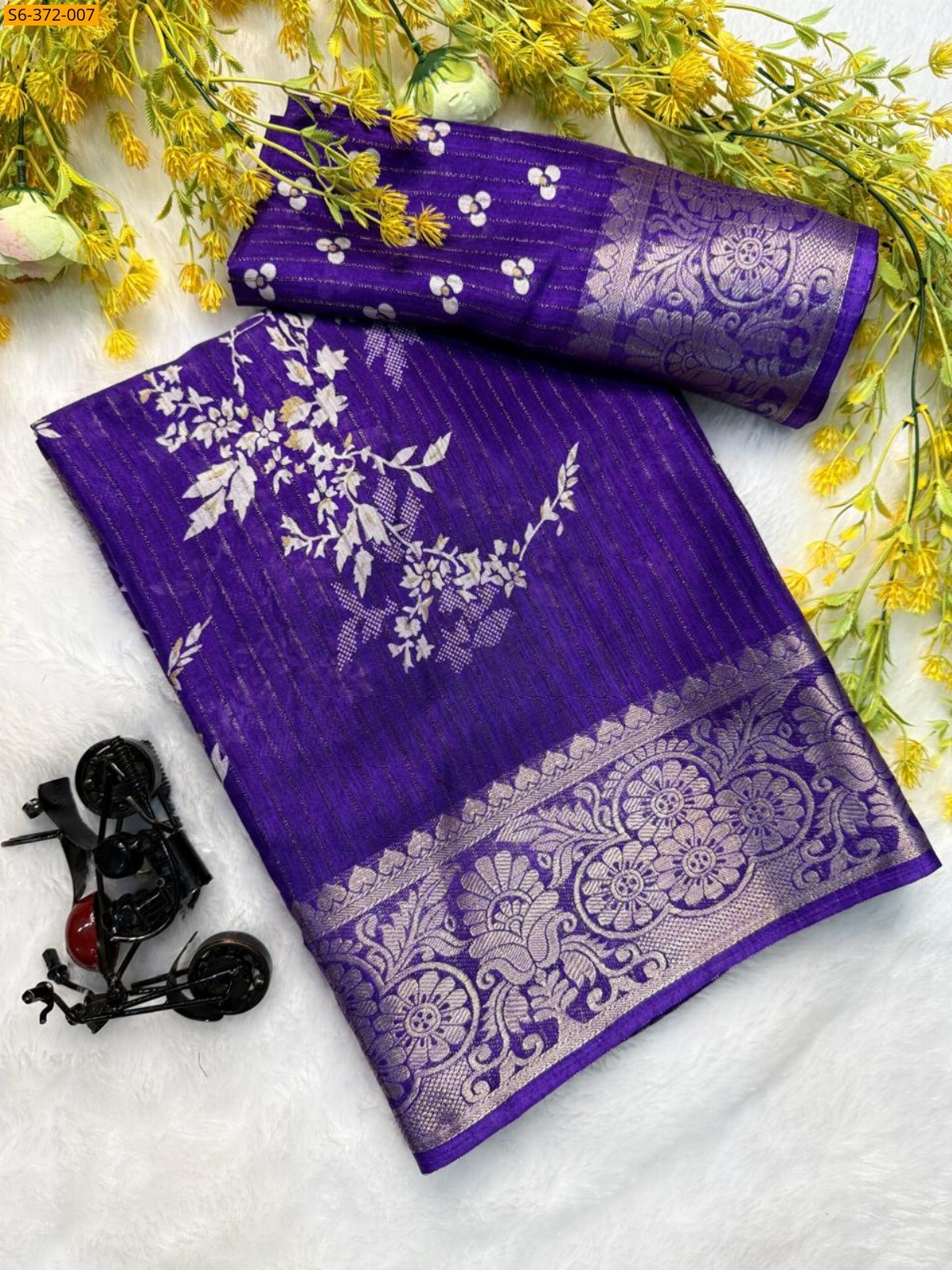 Violet Rekko silk sarees