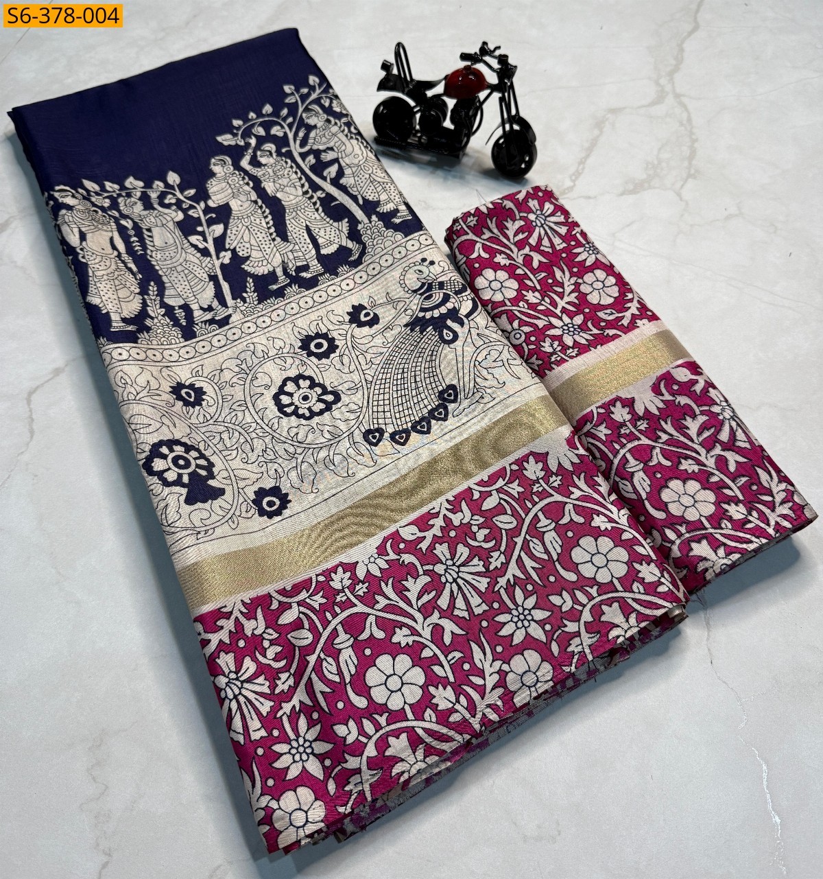 Violet Fancy mul mul  saree