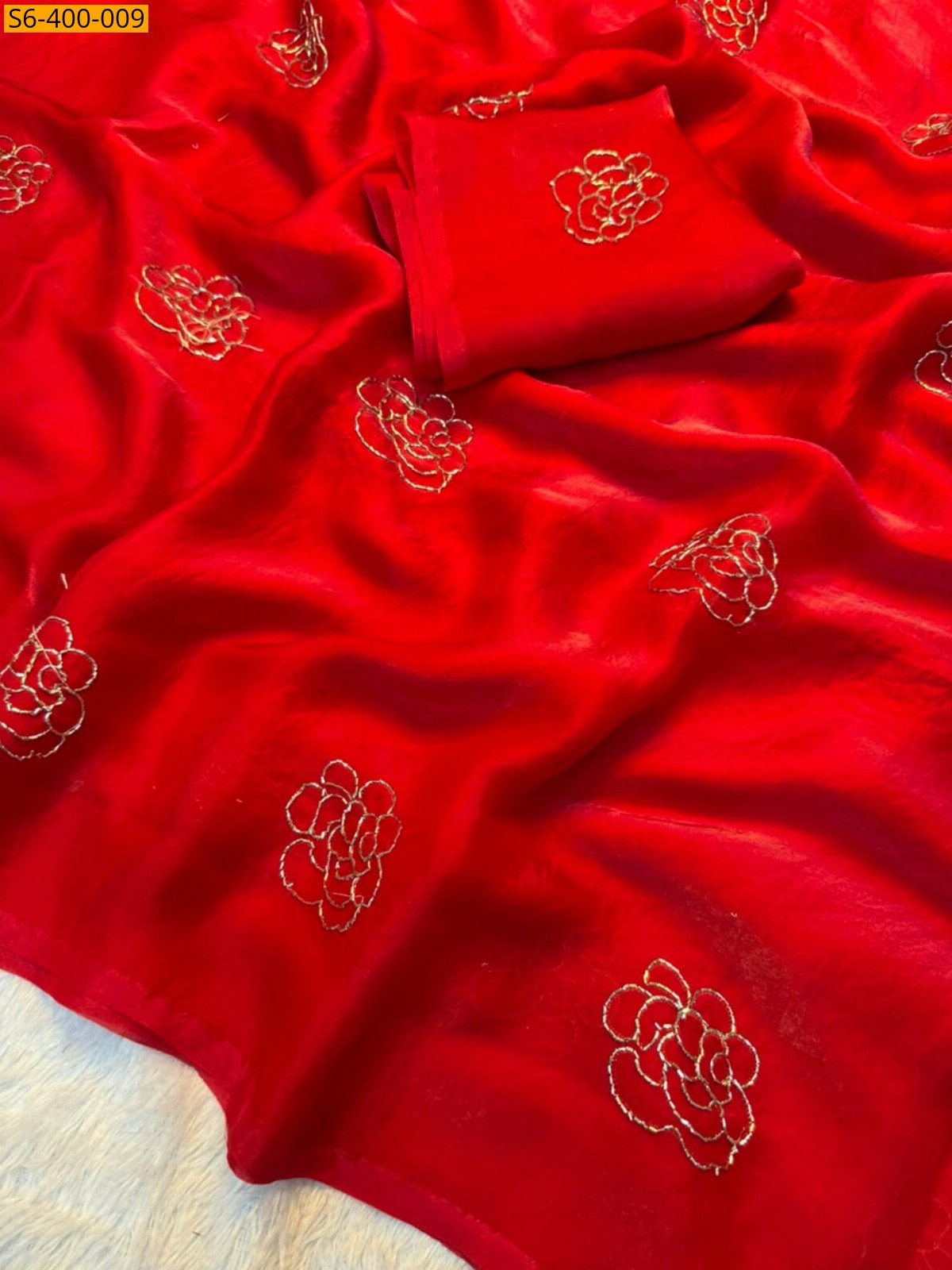 Pink Fancy Two tone Space Silk Saree