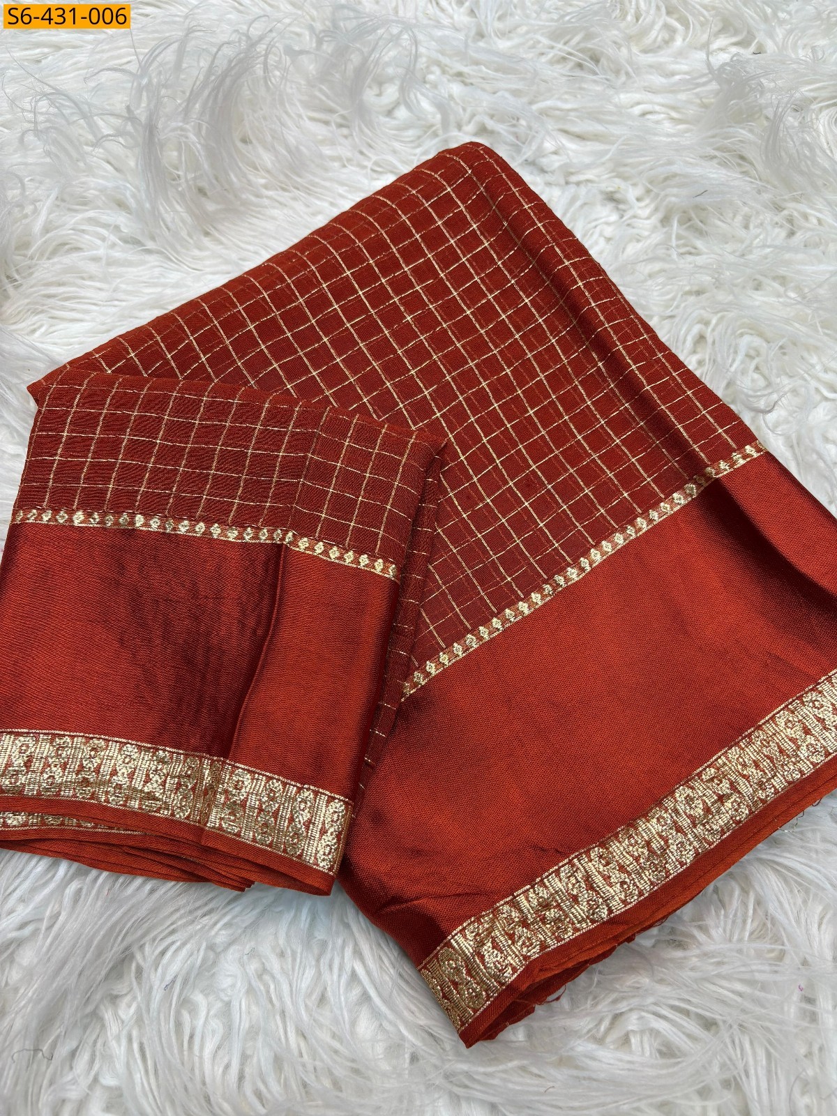 Maroon Fancy viscose georgette sarees 