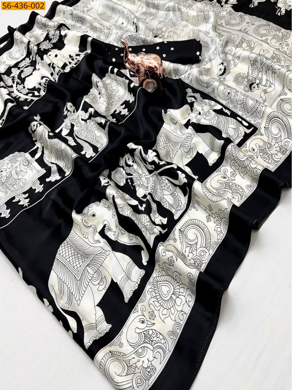 Fancy gajji silk saree