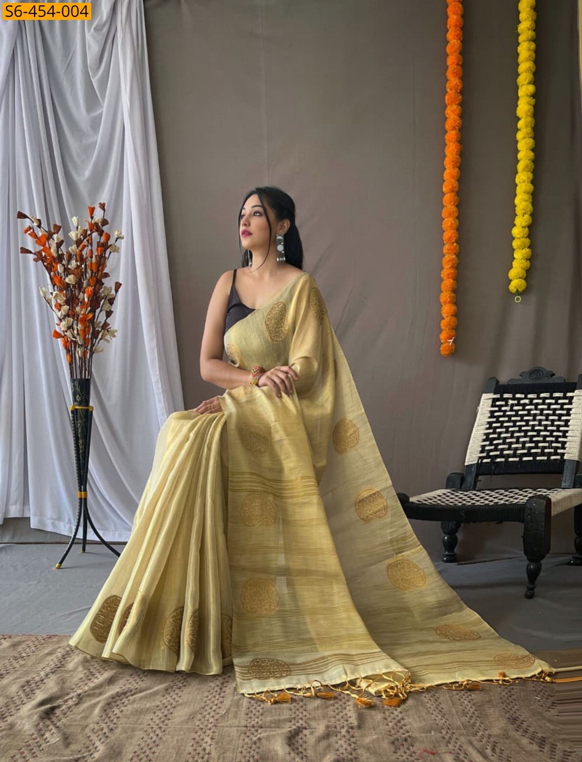 Light Green Fancy tissue silk sarees