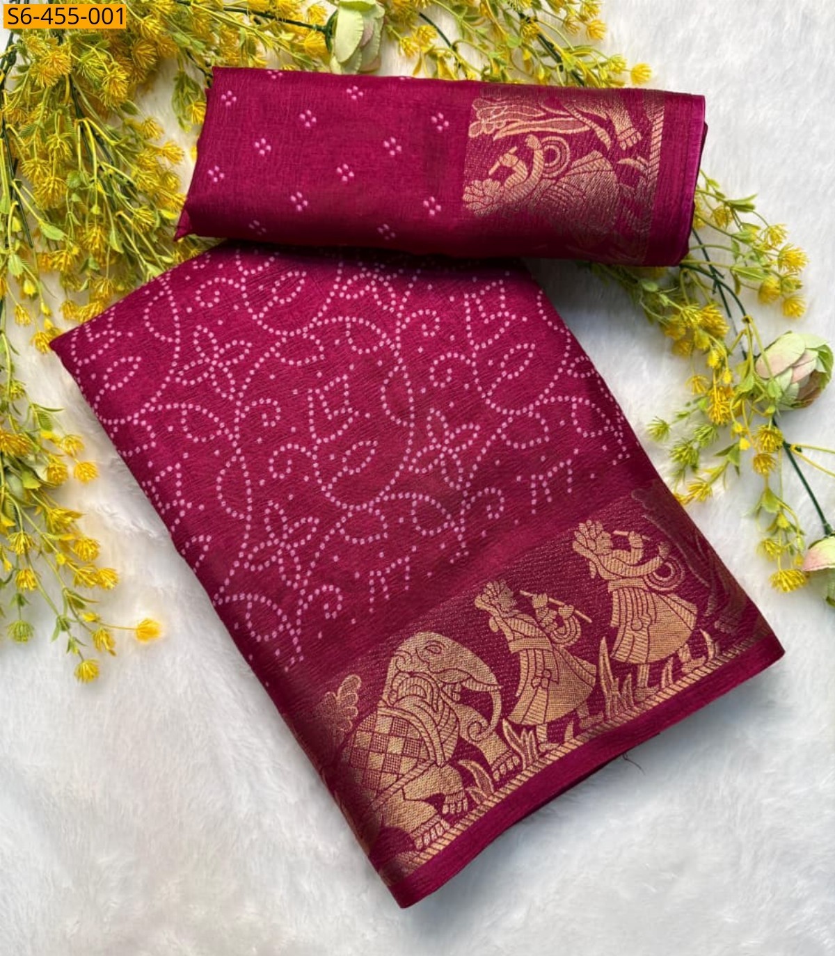 Pink Fancy dola silk sarees