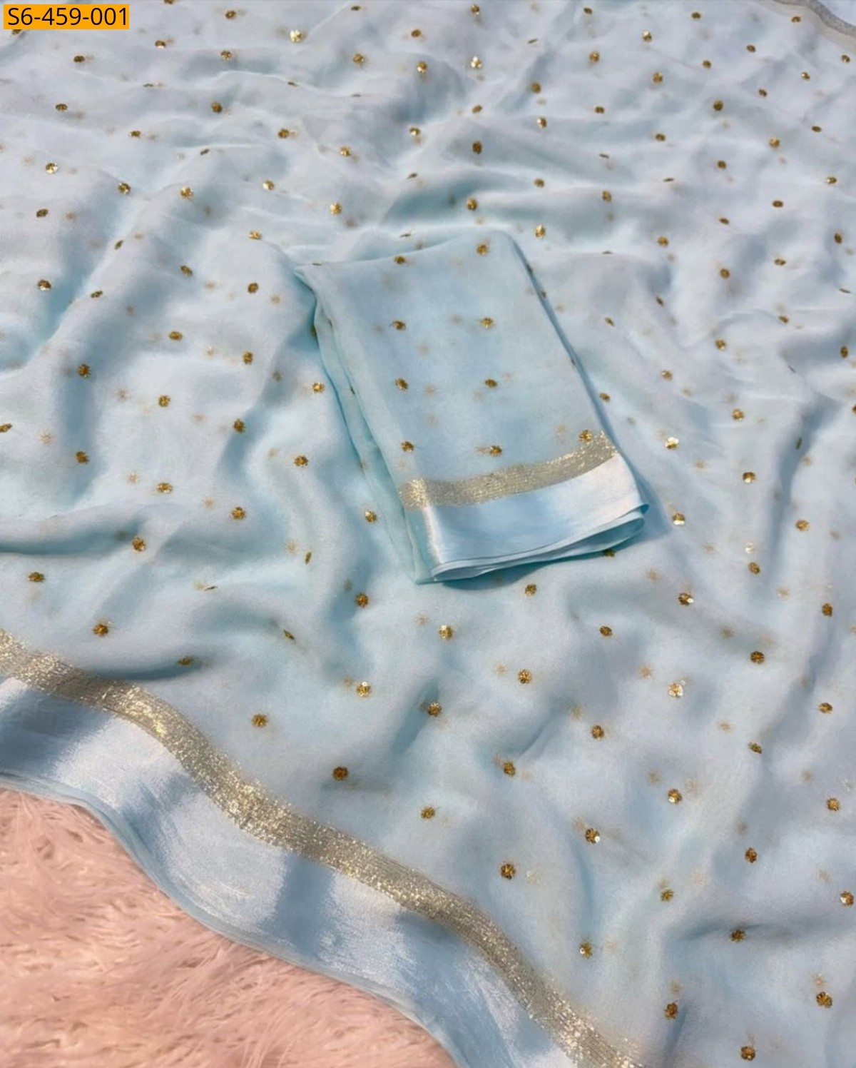 Fancy Viscose Georgette saree