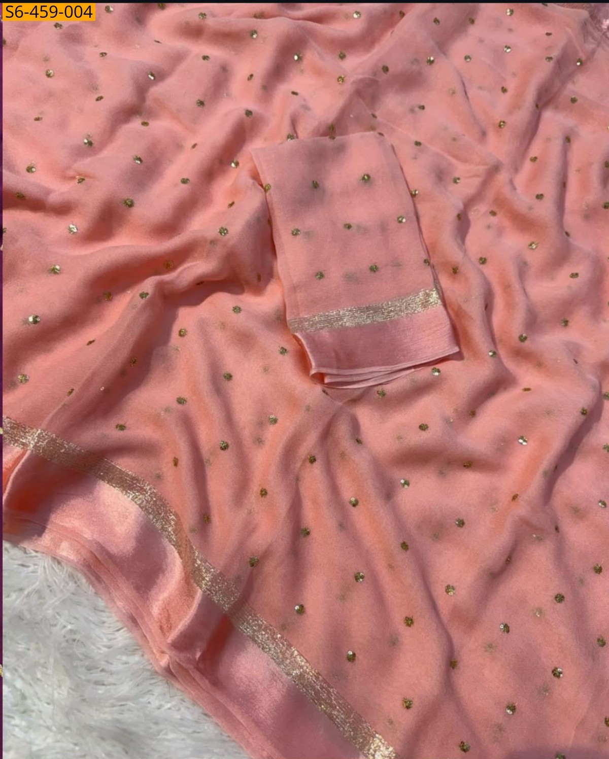 Fancy Viscose Georgette saree