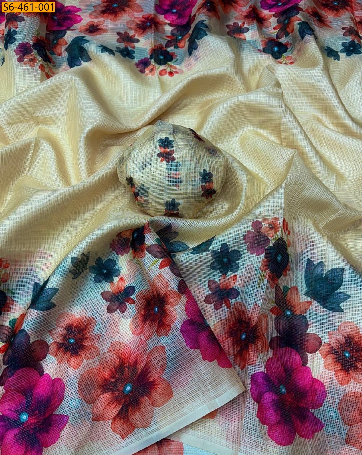 Yellow Fancy kota sarees