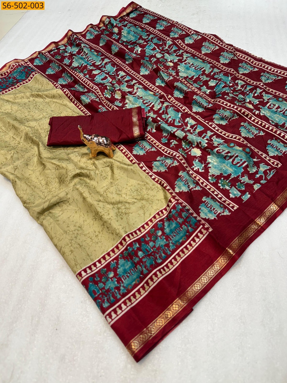 Fancy Dola Silk saree