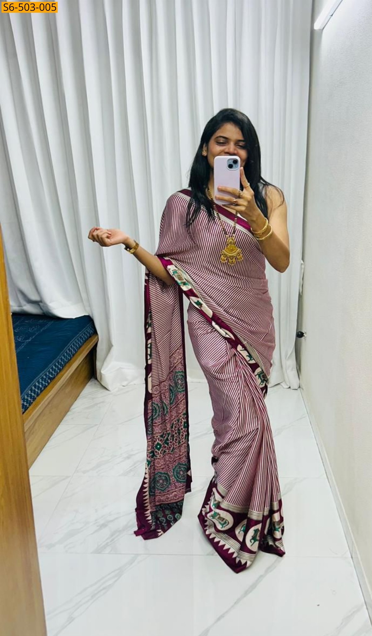 Fancy  Gajji Soft  Silk saree