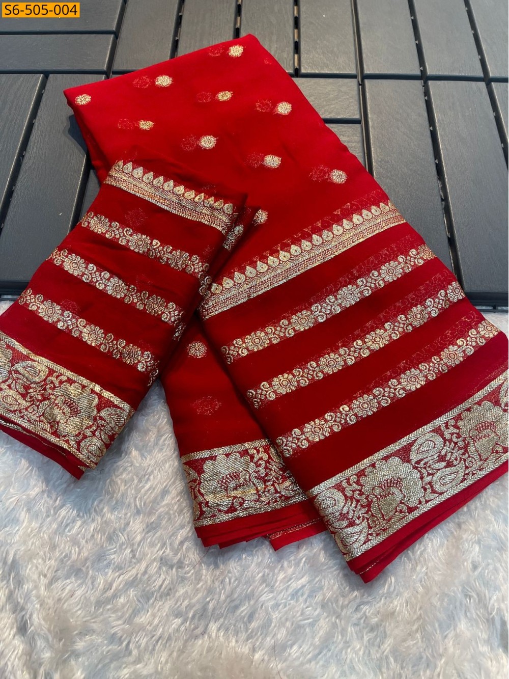 Fancy Viscose Georgette saree