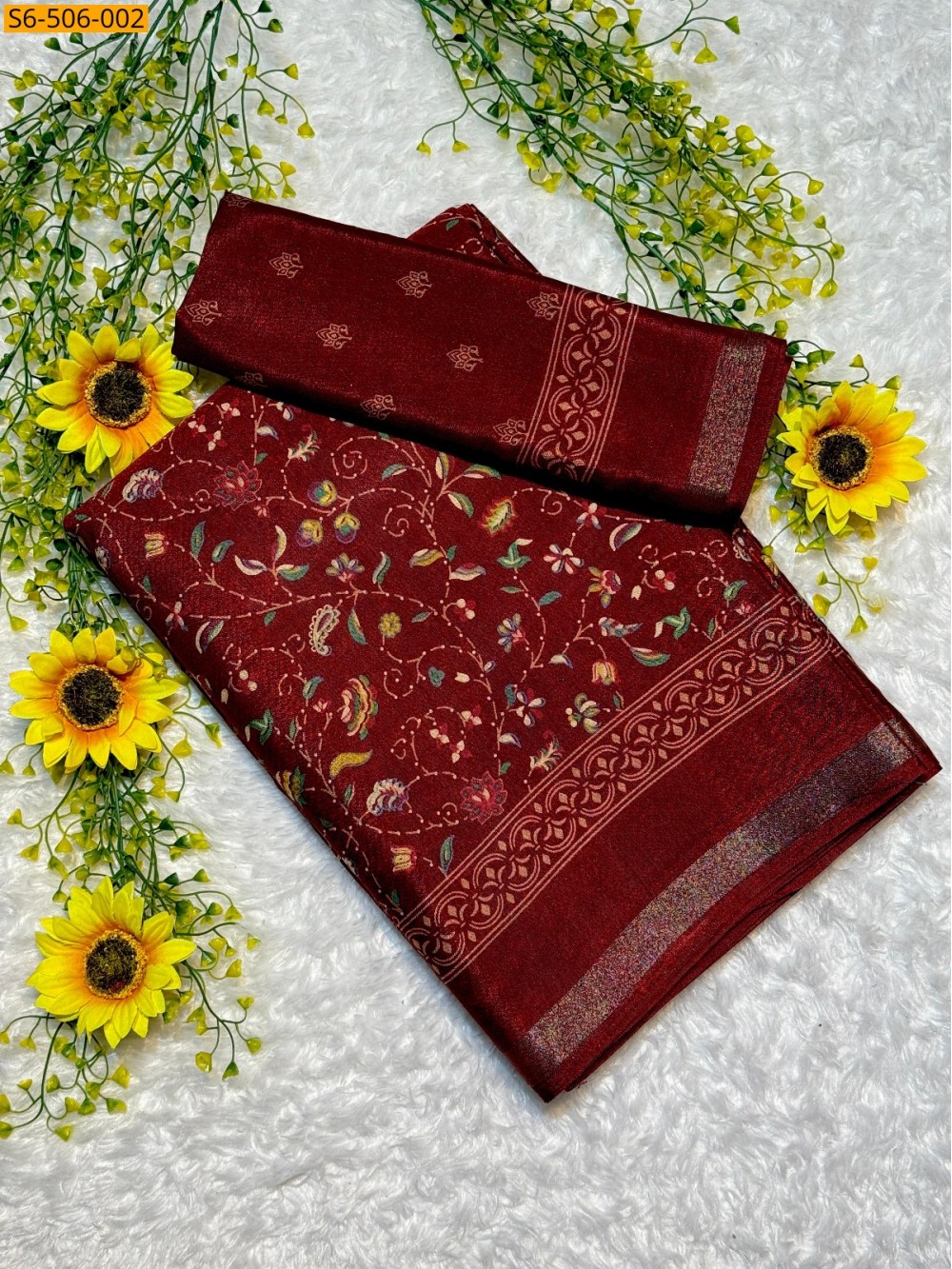 Fancy Soft mul mul cotton silk sarees