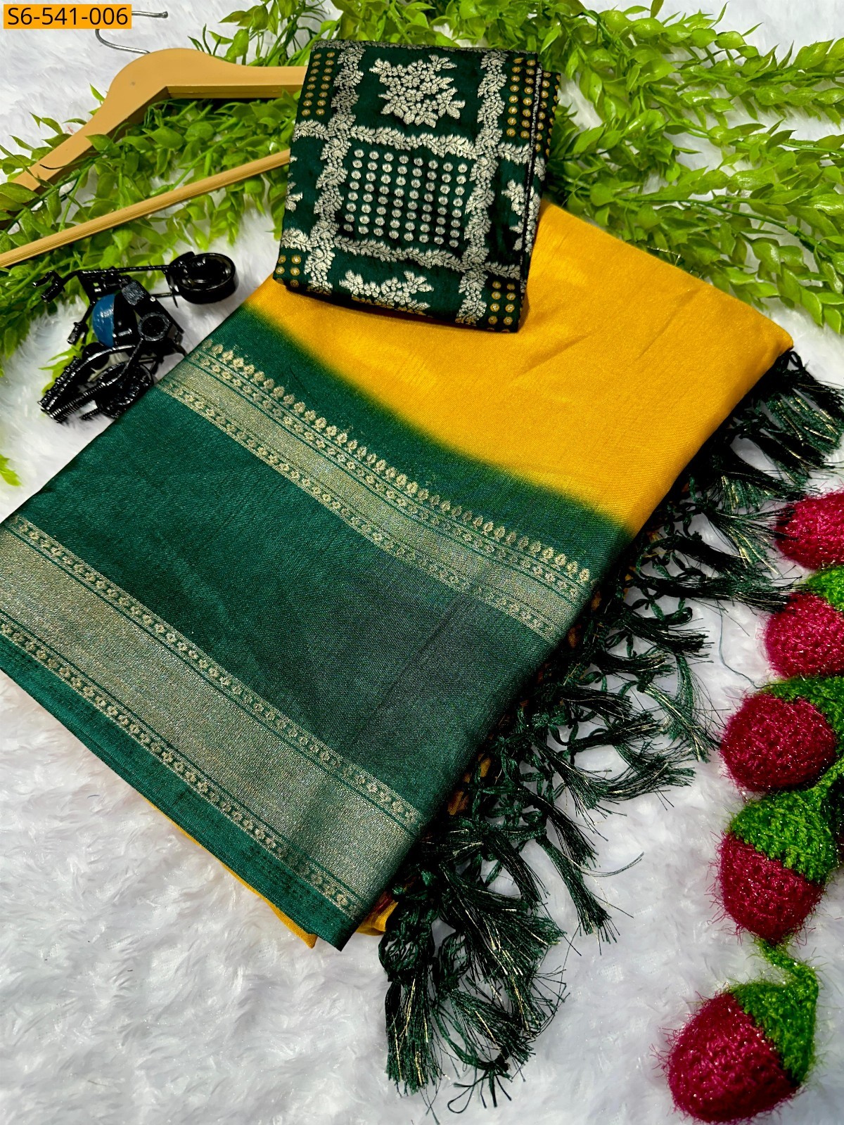 Fancy Dola silk Sarees